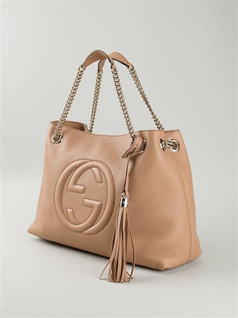 gucci soho large shoulder bag replica|gucci soho tote bag medium.